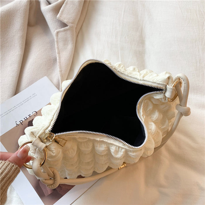 Jewelry WholesaleWholesale Crinkled Bubble Polyester Tote Bag JDC-HB-DLFE003 Handbags 迪弗洛恩 %variant_option1% %variant_option2% %variant_option3%  Factory Price JoyasDeChina Joyas De China