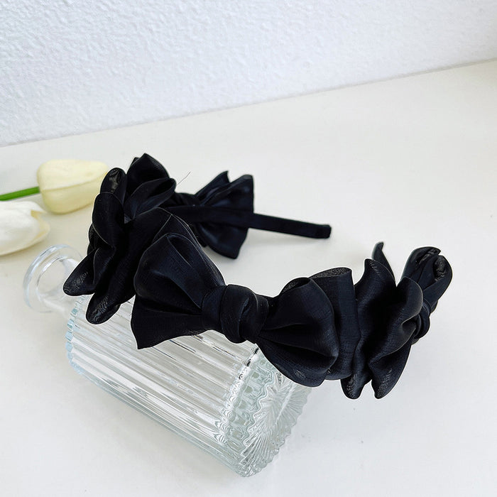 Wholesale art pleated headband temperament headband hairpin MOQ≥2 JDC-HD-YYang013