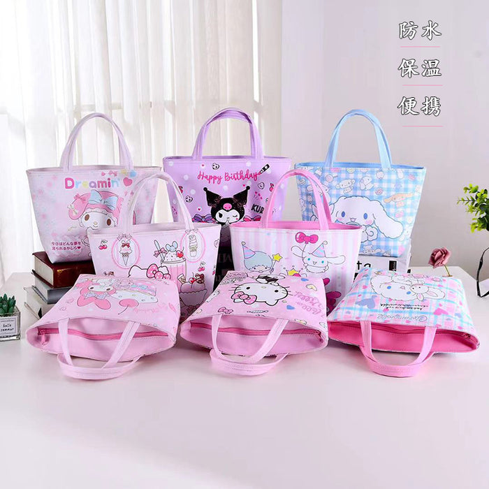 Wholesale large capacity cartoon insulation bag portable lunch box bag JDC-HB-Youyou001