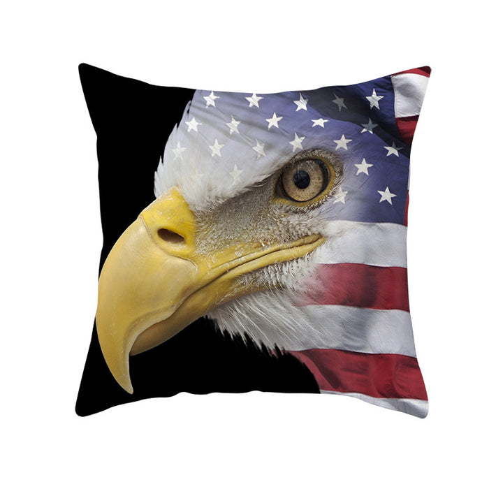 Wholesale 4th of July Independence Day Printed Pillowcase MOQ≥2 JDC-PW-Jinze002