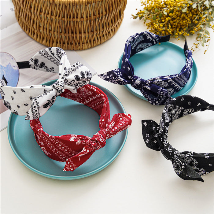 Wholesale Headband Fabric Bow JDC-HD-ST001