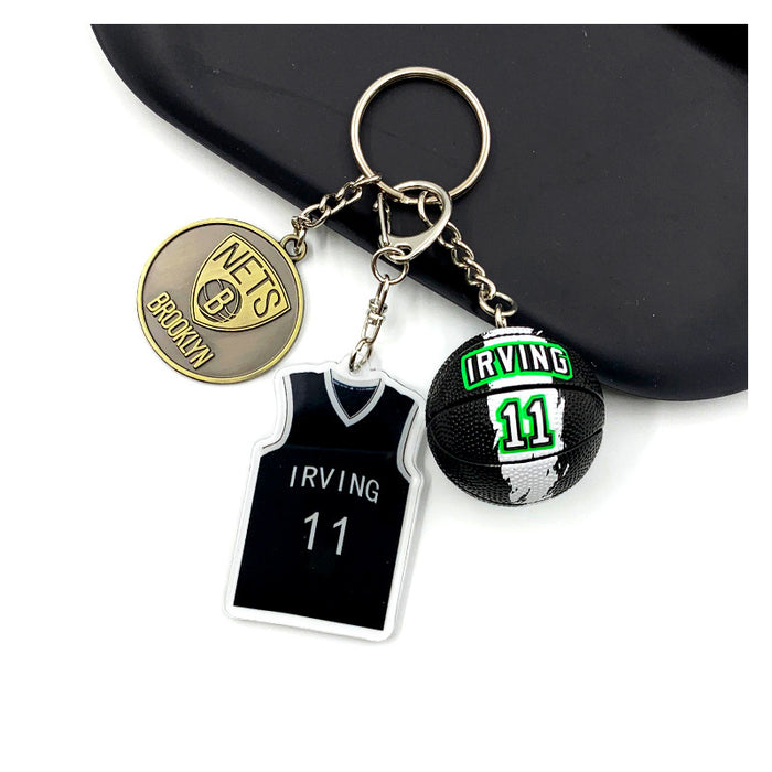 Wholesale Lakers Kobe James Curry Jersey Keychain  MOQ≥2 JDC-KC-MMX001