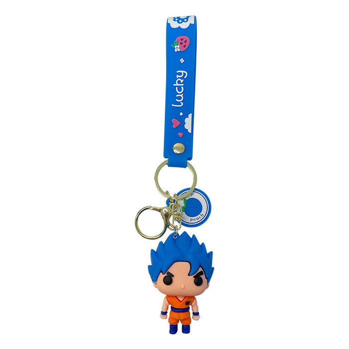 Wholesale Cartoon PVC Soft Adhesive Cute Keychain (M) JDC-KC-JG224