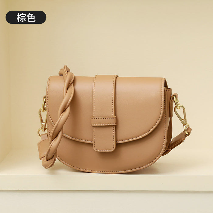 Wholesale shoulder bag PU saddle underarm JDC-SD-DRS002