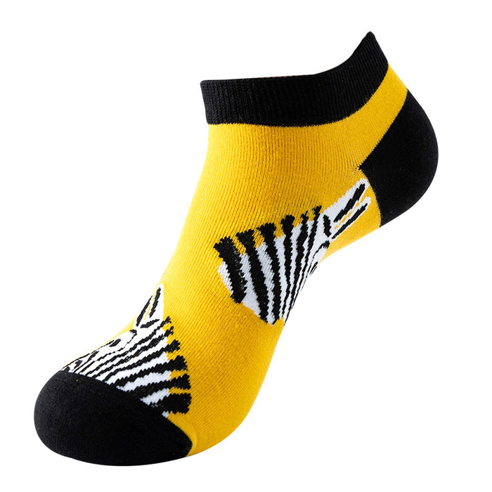 Wholesale shallow mouth cotton thin socks cotton trendy breathable MOQ≥2 JDC-SK-XinXi002