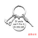 Jewelry WholesaleWholesale Father's Day Hammer Screwdriver Wrench Metal Keychain JDC-KC-GangGu025 Keychains 钢古 %variant_option1% %variant_option2% %variant_option3%  Factory Price JoyasDeChina Joyas De China