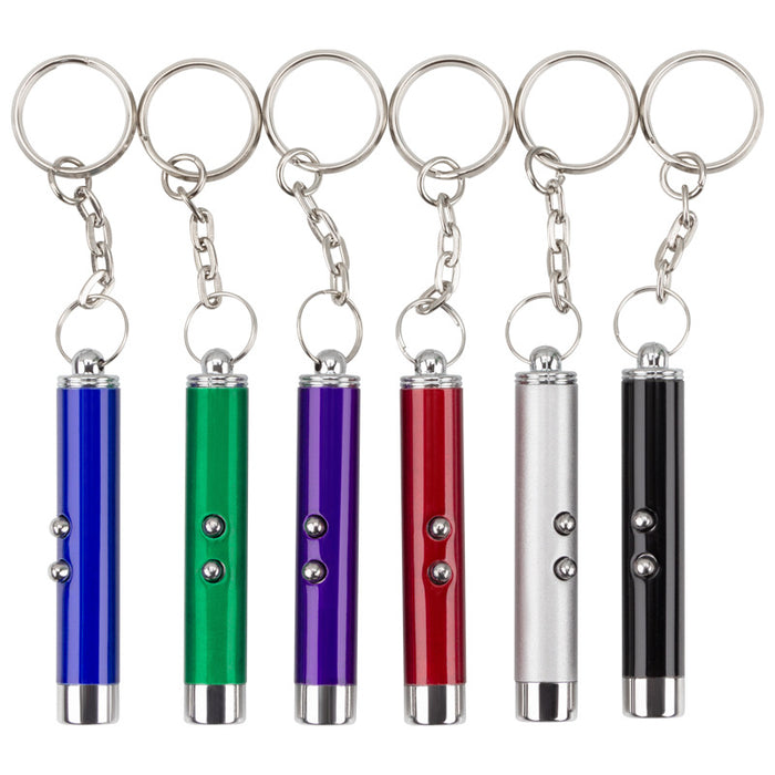 Wholesale Mini Toy Supplies Laser Infrared LED Keychain MOQ≥2 JDC-KC-CHui002