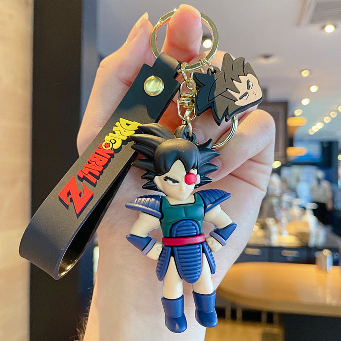 Wholesale Keychains For Backpacks Keychain Cute Goku PVC Epoxy Doll JDC-KC-JG237