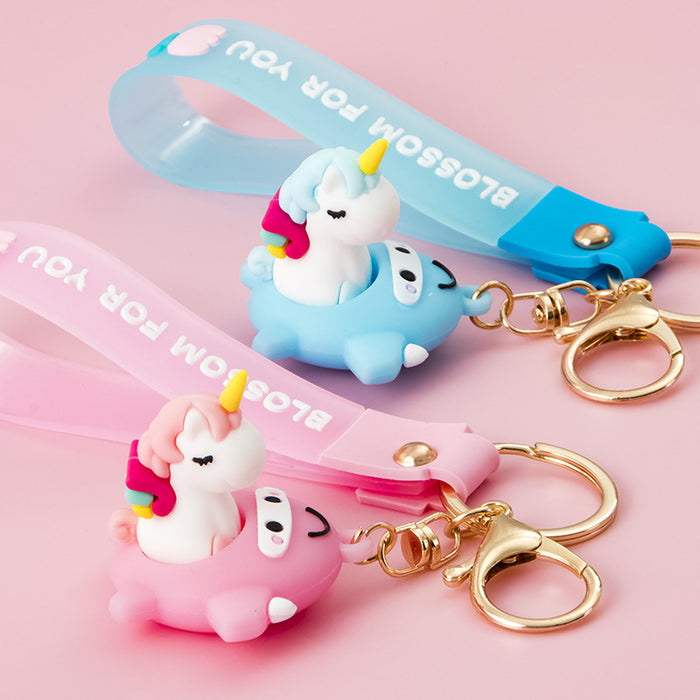 Wholesale Keychains PVC Hardware Cute Cartoon MOQ≥3 JDC-KC-JiK011