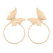 Jewelry WholesaleWholesale Alloy Butterfly Earrings JDC-ES-JL938 Earrings 氿乐 %variant_option1% %variant_option2% %variant_option3%  Factory Price JoyasDeChina Joyas De China