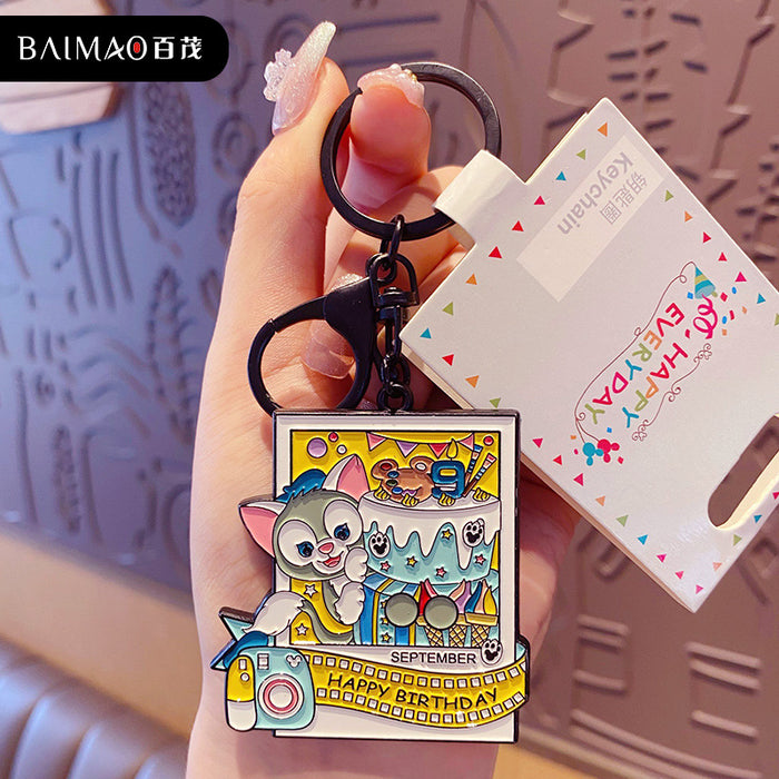 Serie de cumpleaños de dibujos animados al por mayor accesorios de pareja de moda （m) JDC-KC-Baim022