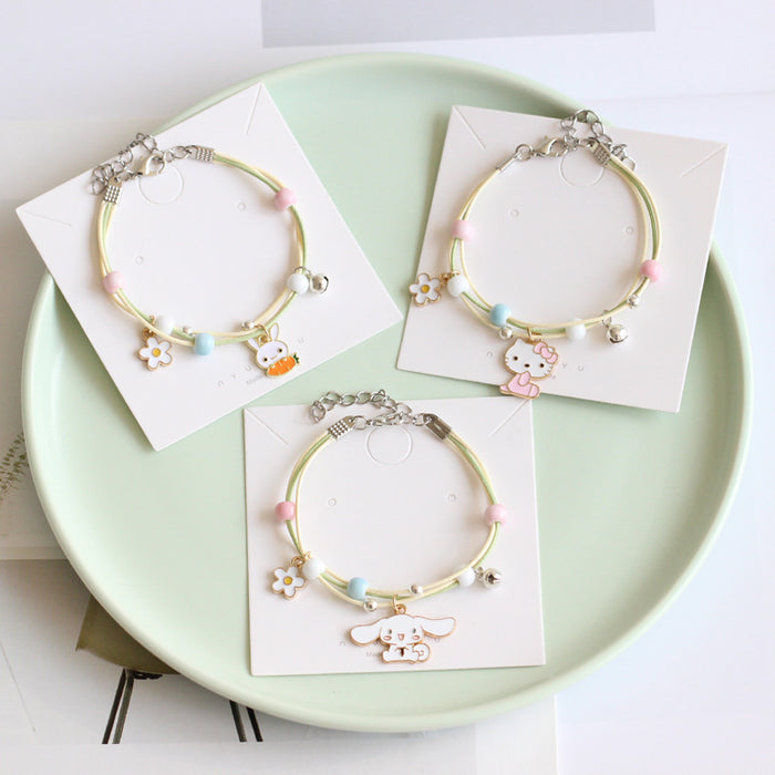 Wholesale Bracelet Alloy Ceramic Cartoon Cute Hand Strap MOQ≥2 (S) JDC-BT-YiXiang003