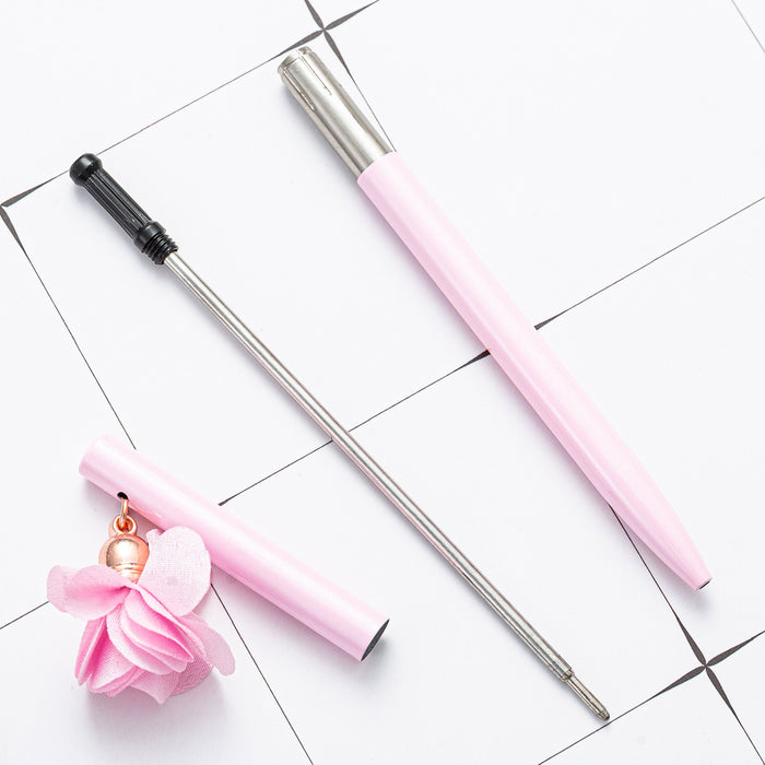 Wholesale Ballpoint Pen Metal Cute Flower Roller Pen JDC-BP-HongD008