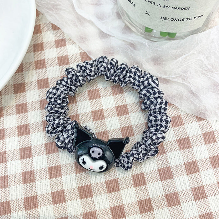 Jewelry WholesaleWholesale cartoon puppy kitten small intestine hair band hair cord JDC-HS-BL002 Hair Scrunchies 冰澜 %variant_option1% %variant_option2% %variant_option3%  Factory Price JoyasDeChina Joyas De China