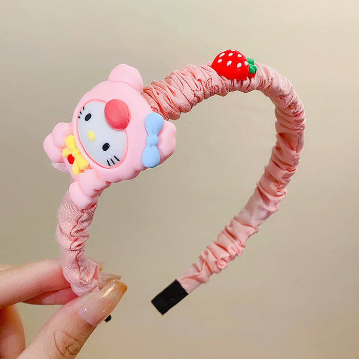 Wholesale Plastic Children's Cartoon Paradise Series Headband MOQ≥2 JDC-HD-RXi005