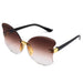 Jewelry WholesaleWholesale frameless cut edge Sunglasses wing shape SunglassesJDC-SG-SengB009 Sunglasses 森邦 %variant_option1% %variant_option2% %variant_option3%  Factory Price JoyasDeChina Joyas De China