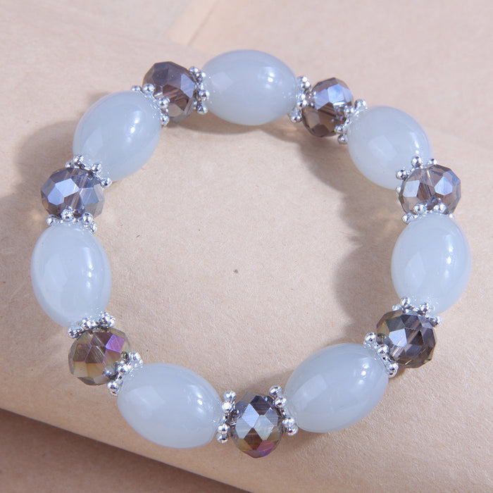 Wholesale Simple Versatile Crystal Resin Bracelet JDC-BT-WY138