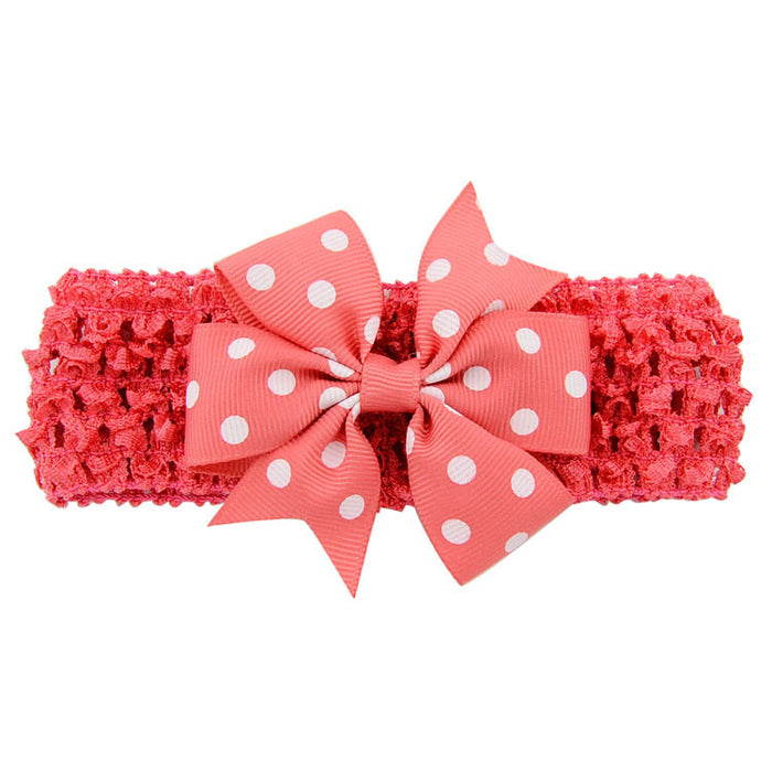 Wholesale Children's Thread Bands Bows Hair Bands MOQ≥2 JDC-HS-WenG001