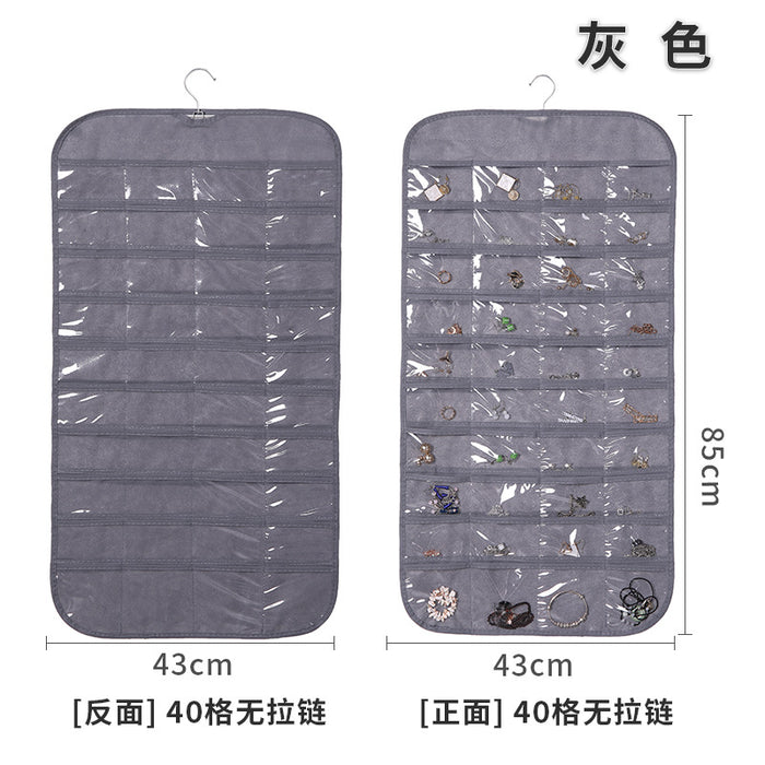 Wholesale Double Sided Non Woven Jewelry Jewelry Dustproof Storage Bag MOQ≥2 JDC-SB-Chuangjie001