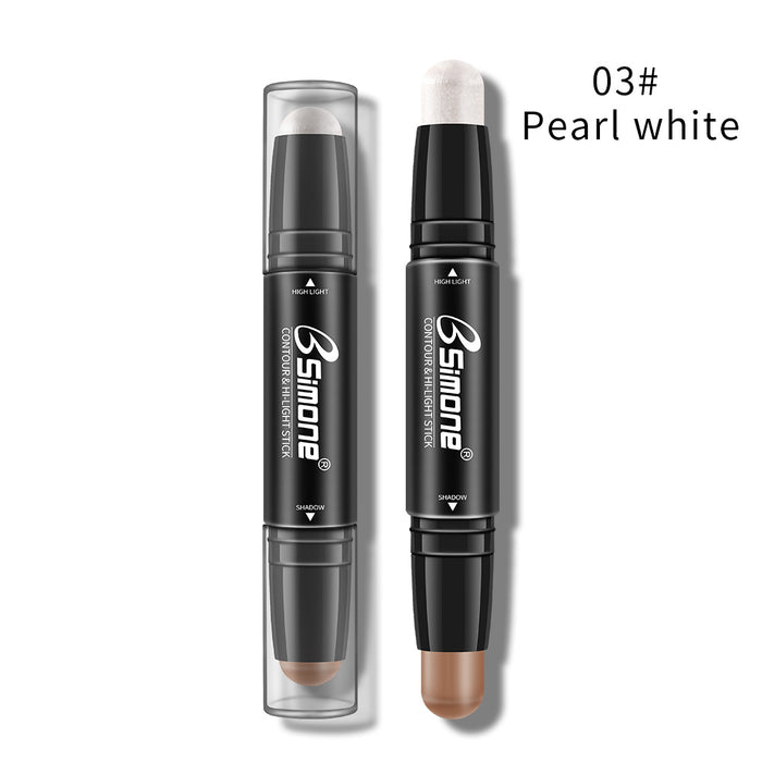 Jewelry WholesaleWholesale double head high gloss concealer contour stick JDC-CP-JunC002 Contouring powder 君灿 %variant_option1% %variant_option2% %variant_option3%  Factory Price JoyasDeChina Joyas De China