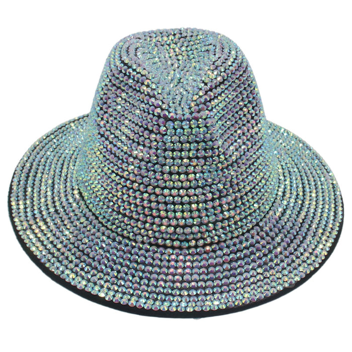 Wholesale Rhinestone Cotton Jazz Hat JDC-FH-HanDi006