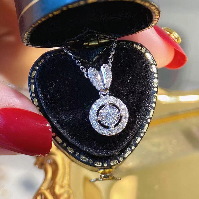 Jewelry WholesaleWholesale Classic Round Diamond Necklace JDC-NE-Caos028 Necklaces 曹适 %variant_option1% %variant_option2% %variant_option3%  Factory Price JoyasDeChina Joyas De China