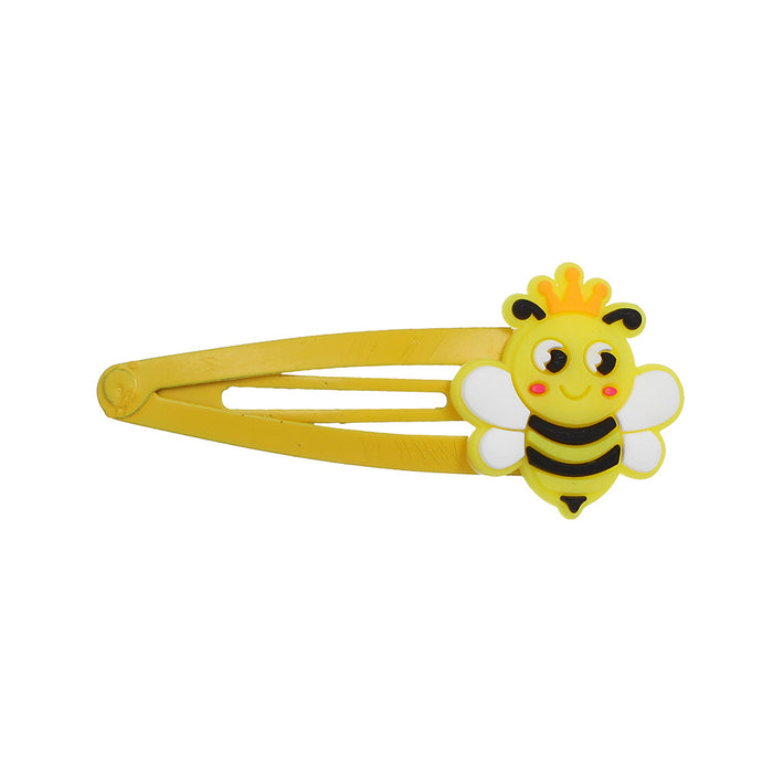 Wholesale Hair Clips Metal PVC Cute Cartoon Bee 20pcs (M) JDC-HC-KShou005