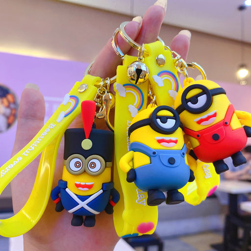 Jewelry WholesaleWholesale Cartoon PVC Soft Rubber Cute Keychain (M) JDC-KC-KLan001 Keychains 科蓝 %variant_option1% %variant_option2% %variant_option3%  Factory Price JoyasDeChina Joyas De China