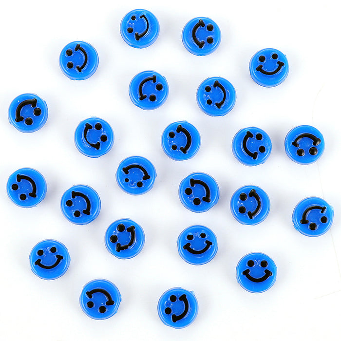 Wholesale DIY Jewelry Accessories Color Smiley Resin Handmade 15 Grid Set JDC-DIY-Jingy003