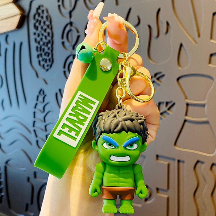 Wholesale Keychains PVC Hardware Cute Cartoon Animation Hero Series MOQ≥2 (M) JDC-KC-ManM049