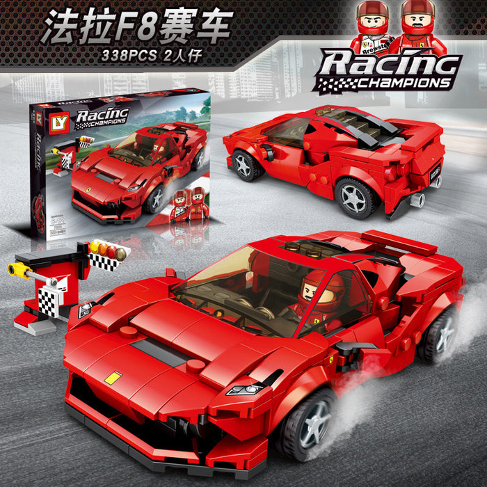 Jewelry WholesaleWholesale Lego Blocks Car Racing Puzzle Assembled Sports Car Kids Toys JDC-FT-JJX001 fidgets toy 金佳星 %variant_option1% %variant_option2% %variant_option3%  Factory Price JoyasDeChina Joyas De China