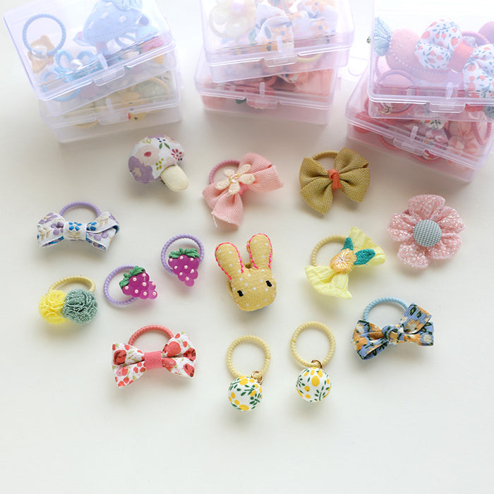 Jewelry WholesaleWholesale Kids Cartoon Resin Hair Scrunchies Set MOQ≥5 JDC-HS-Shij001 Hair Scrunchies 世景 %variant_option1% %variant_option2% %variant_option3%  Factory Price JoyasDeChina Joyas De China