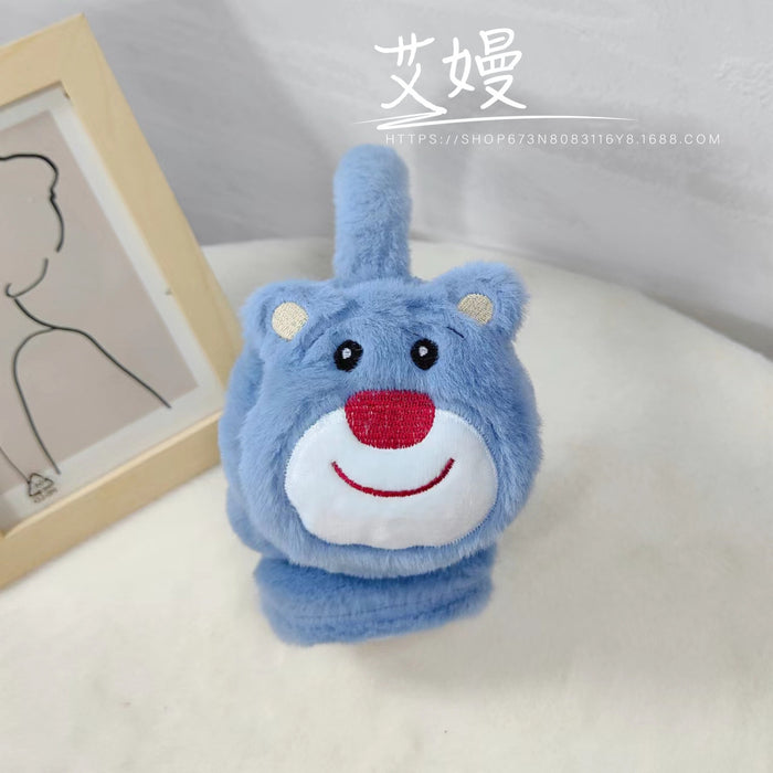 Wholesale Earmuff Plush Warm Winter Thick Cute Cartoon (M) MOQ≥3 JDC-EF-AiMan002