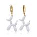 Jewelry WholesaleWholesale Candy Color Cartoon Balloon Dog Alloy Earrings JDC-ES-ZL018 Earrings 钻拉 %variant_option1% %variant_option2% %variant_option3%  Factory Price JoyasDeChina Joyas De China