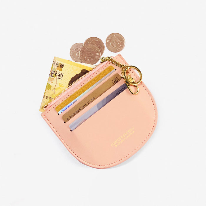 Jewelry WholesaleWholesale PU Leather Card Holder Keychain JDC-KC-XBin003 Keychains 雄彬 %variant_option1% %variant_option2% %variant_option3%  Factory Price JoyasDeChina Joyas De China