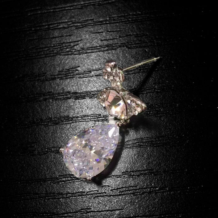 Jewelry WholesaleWholesale  Vivianne WESTWOOK  Saturn Planet shape diamond-encrusted zircon earrings JDC-ES-LuoE005 Earrings 珞儿 %variant_option1% %variant_option2% %variant_option3%  Factory Price JoyasDeChina Joyas De China