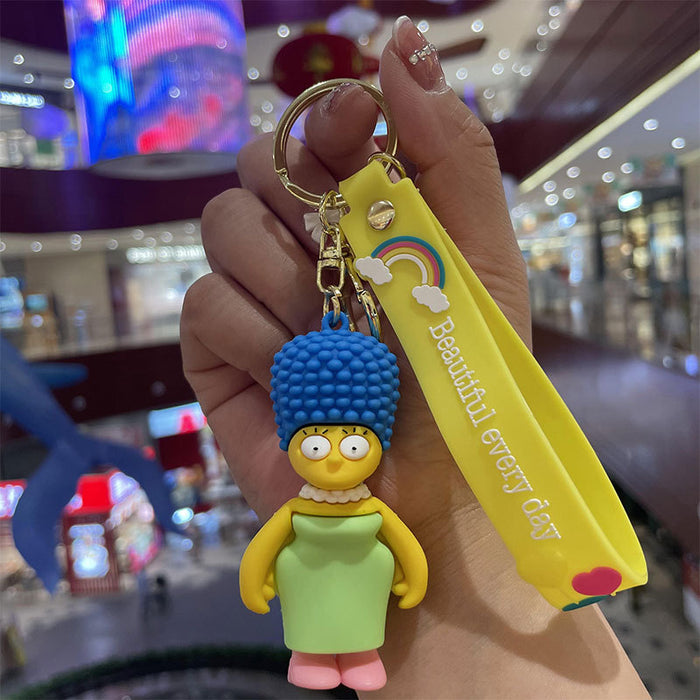 Jewelry WholesaleWholesale Cartoon PVC Keychain JDC-KC-MiaoY008 Keychains 妙意 %variant_option1% %variant_option2% %variant_option3%  Factory Price JoyasDeChina Joyas De China