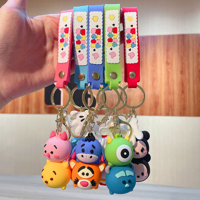 Wholesale Keychain PVC Cartoon Cute Pendant Doll Ornament JDC-KC-JG251