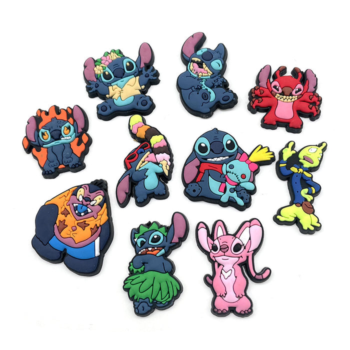 Wholesale Random 10pcs Cartoon Cute PVC DIY Accessories Croc Charms (M) JDC-CCS-WanX013