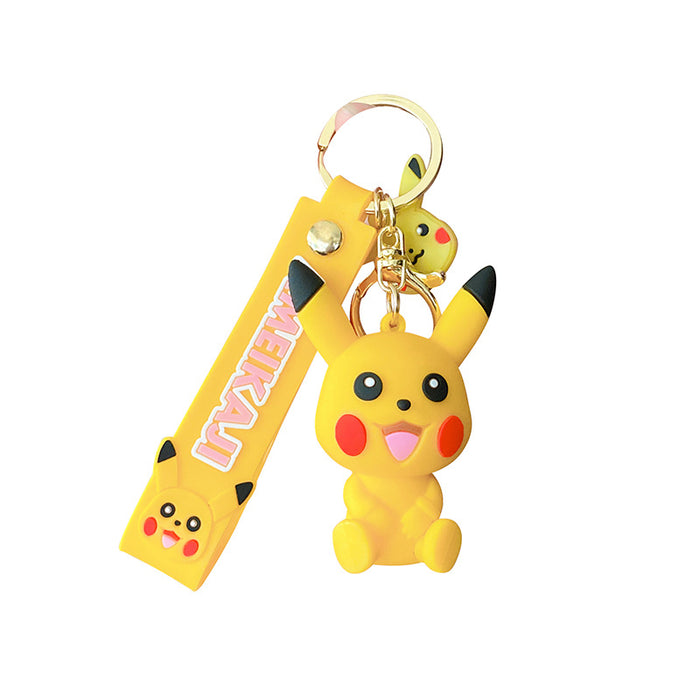 Wholesale Keychain PVC Cute Cartoon Doll Pendant (M) JDC-KC-YiDao003