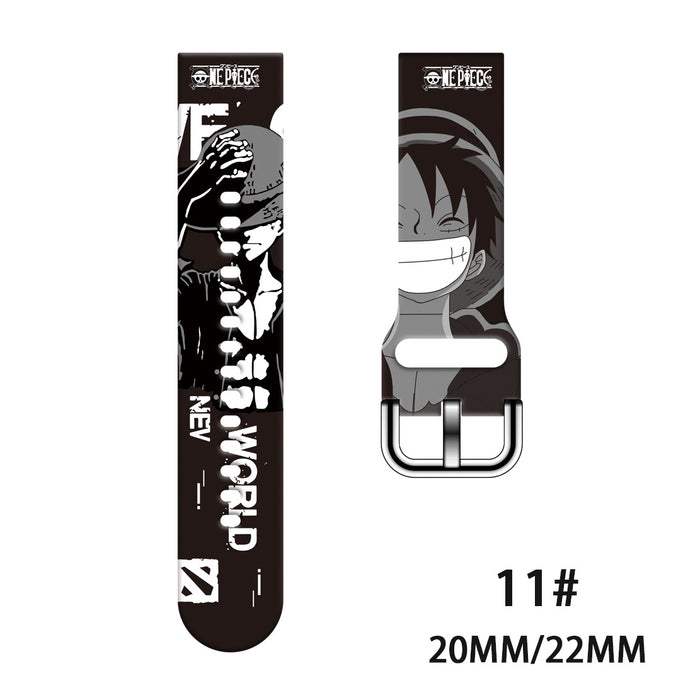 Wholesale Printed Tpu Watch Strap Wrist Strap JDC-WD-NuoQi051