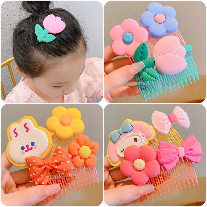 Wholesale broken hair artifact hair comb children bangs finishing summer hairpin headwear JDC-HC-tengZ005