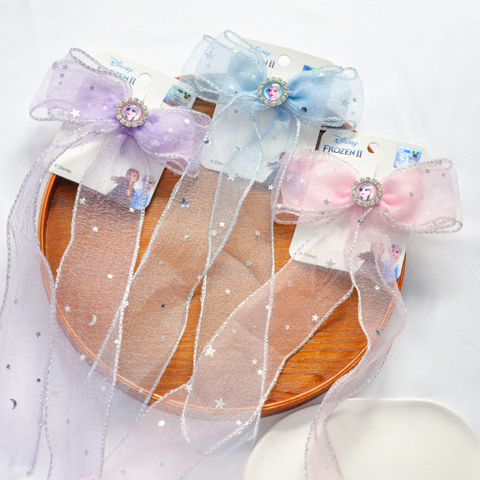 Wholesale hairpin yarn material children's bow ribbon JDC-HC-LLJ004