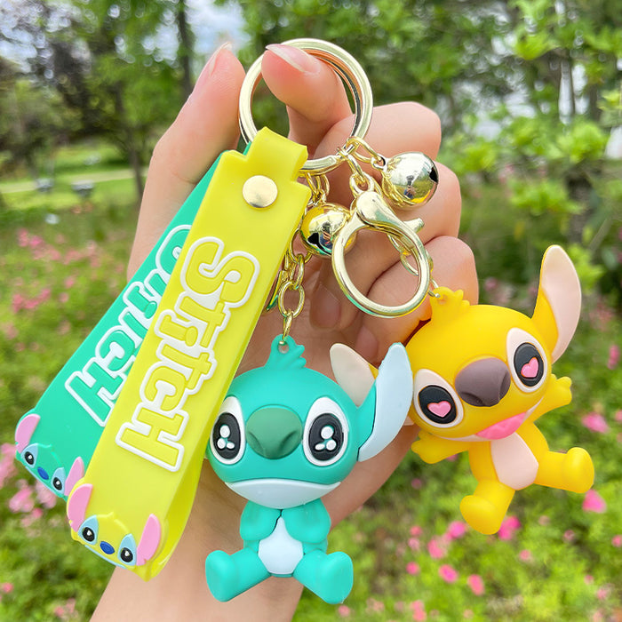 Wholesale Cartoon Silicone Keychain (M) JDC-KC-FeiRun073