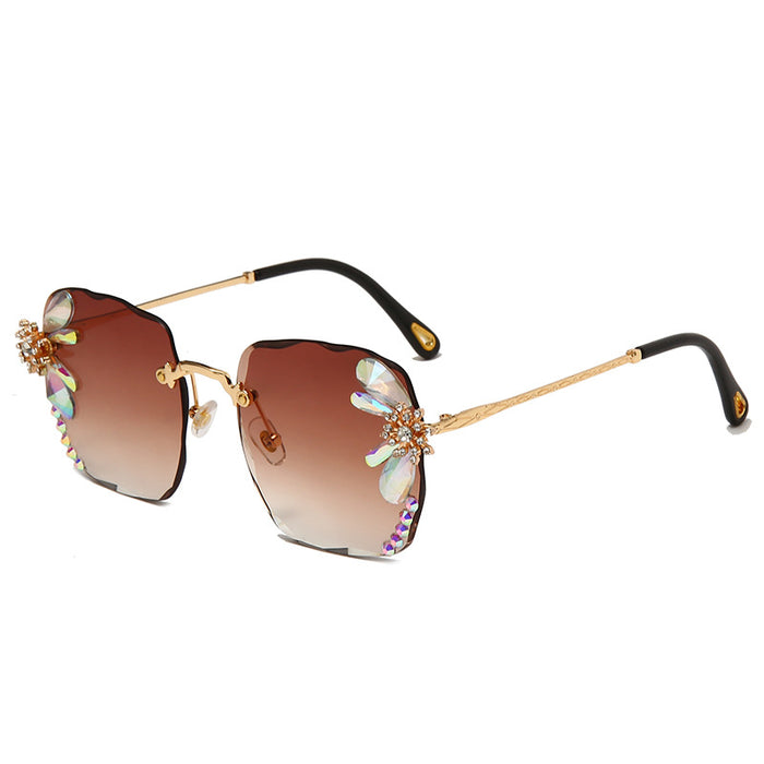 Jewelry Wholesalewholesale women's diamond sunglasses JDC-SG-GuiM005 Sunglasses 闺淼 %variant_option1% %variant_option2% %variant_option3%  Factory Price JoyasDeChina Joyas De China