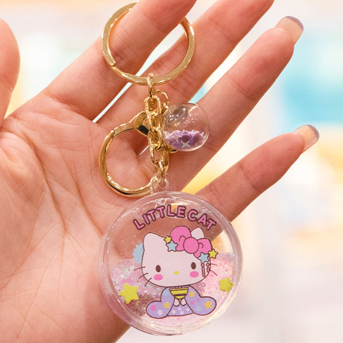 Wholesale keychain PVC soft acrylic pendant cute cartoon MOQ≥5 JDC-KC-HHY002