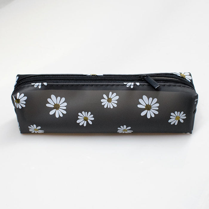 Wholesale Daisy Transparent TPU Cartoon Pencil Bag MOQ≥2 JDC-PB-SKX002