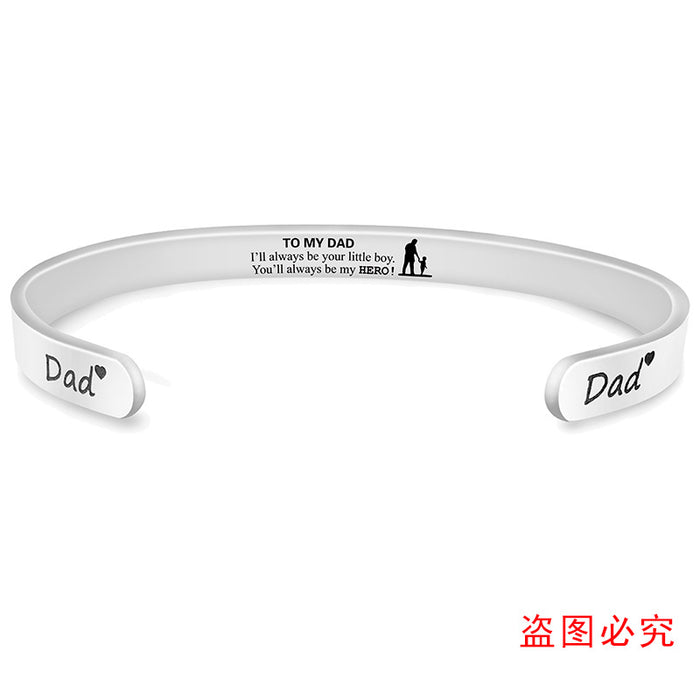 Jewelry WholesaleWholesale opening stainless steel father's Day gift Bracelet JDC-BT-ganggu006 Bracelet 钢古 %variant_option1% %variant_option2% %variant_option3%  Factory Price JoyasDeChina Joyas De China