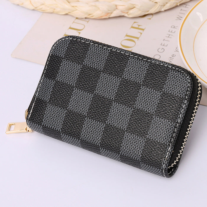 Wholesale Wallet PU Printing Anti-degaussing Card Holder Coin Card Holder MOQ≥3 JDC-WT-LiT001