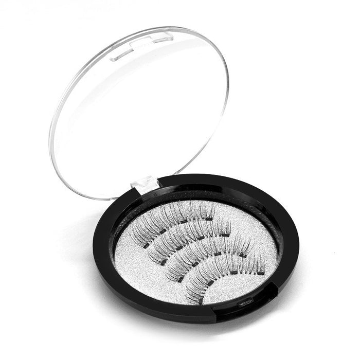 Wholesale eyelashes man-made fiber magnetic false eyelashes MOQ≥3 JDC-EY-YSM001